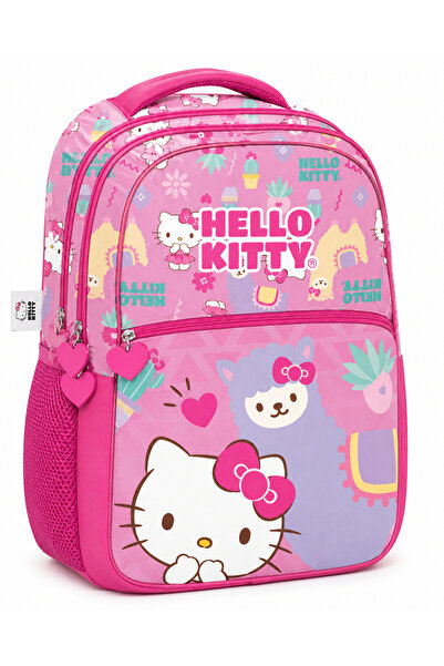 Ceren Oyuncak Hello Kitty Okul Çantası Üç Bölmeli