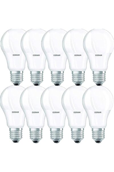 Generic Ledvance CLA 9W 6500K Daylight E27 Base Frosted LED Bulb 10-Pack