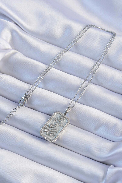online kapsulavm avm alışveriş 316L Steel Chain Silver Color Zircon Stone Fra...