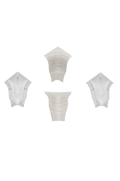 OEM Colt interior pentru plinta VKP 53.01, alb, 53 x 25 mm, 4 bucati / set