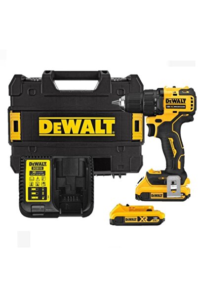 OEM Бормашина и винтоверт, с 2 батерии, 18 V, 3 Ah, DeWalt DCD708L2T-QW, 1650...
