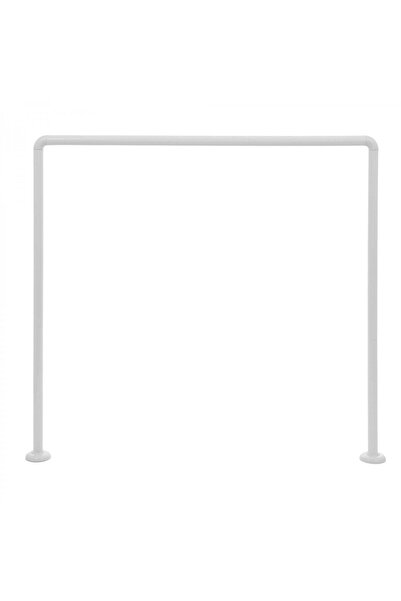 OEM Bara perdea dus, metal, alb, 2251, 90 x 90 x 90 cm