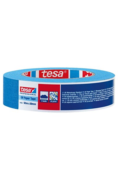 OEM Banda mascare tesa 4435, albastru, exterior, rezistenta la UV, 50 m x 30 mm