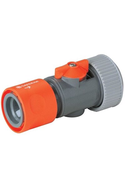 OEM Mufa pentru conectare furtun gradina, cu robinet, Gardena 02942-29, 1/2 inch