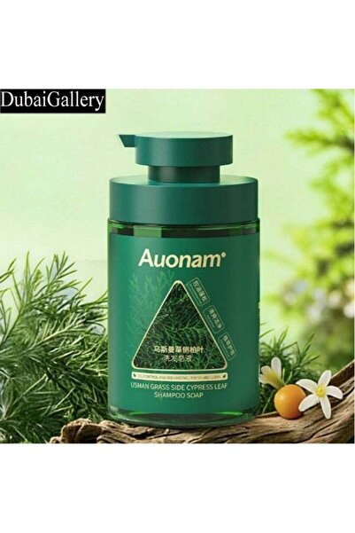 DubaiGallery Auonam Usman Grass Side Cypress Leaf Shampoo Soap, Refreshing Ha...