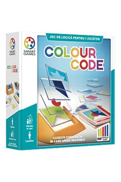 Smart Game Joc de memorie cu coduri de culori, limba română, +5 ani