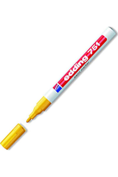 Edding 751 Μαρκαδόρος Μόνιμος Κίτρινος 1mm