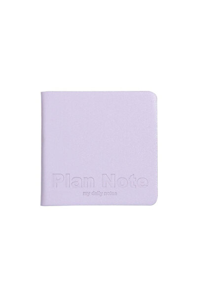 Colornote Papirüs Papi̇rüs P302 Hardcover Faux Leather Soft Cover 10.5 X 10.5 cm 40 Yp Checked + 40 Yp Plain - Single