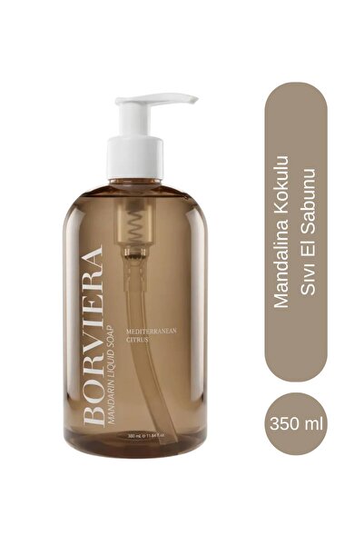 Mandarin Likit Sıvı El Sabunu 350 ml - Cilt ile Uyumlu pH & Ferah Mandarin Kokulu Nazik El Temizleyici