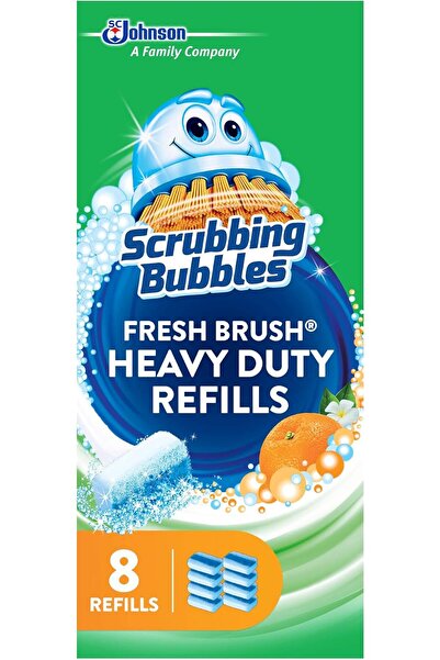 Scrubbing Bubbles سكرابينج بابلز ختم جل لتنظيف المرحاض من فريش، دش مطر، موزع ...