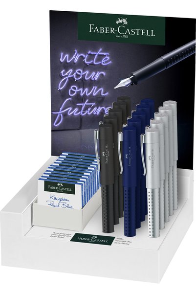 Faber Castell Display 15 pcs grip pen 2011 m 2022 faber-castell