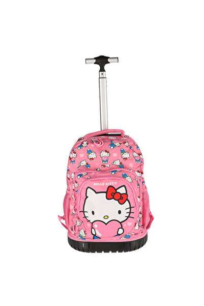 MC Micostore Ghiozdan troller cl i-iv hello kitty roz 3 fermoare pigna