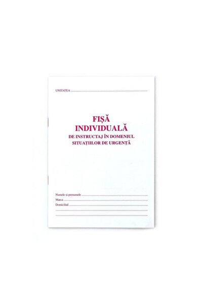 MC Micostore Fisa individuala psi (isu)