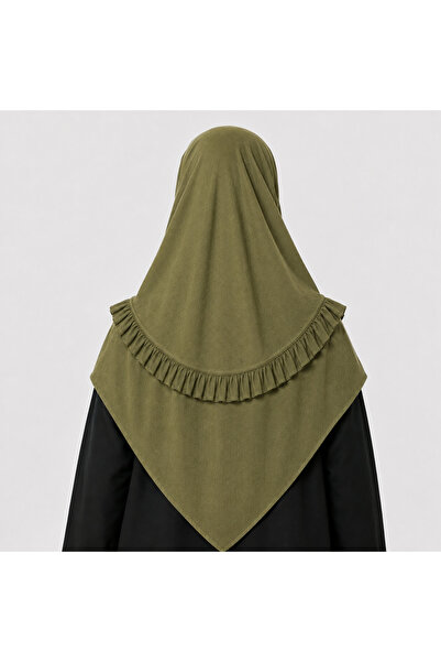 Linda Hijab Girls Hijab for Kids – Stylish Modest Islamic Headscarf for Muslim Girls, Kids Hijab with Elegant Ruffle Trim & Full Front Coverage
