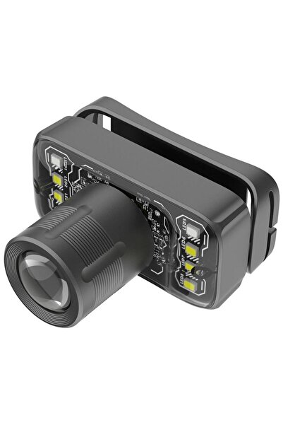 Platinet PHL2922 Zoom LED Headlamp, 5W, 55 lm, 100 m, USB-C