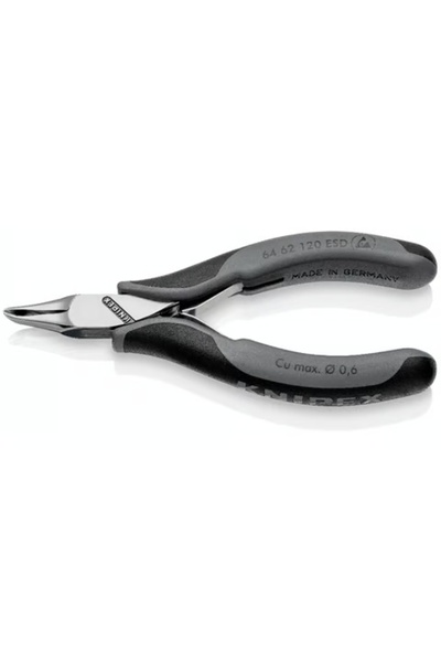 Knipex ELEKTRONİKÇİ TEPE KESKİ ESD KNI6462120ESD