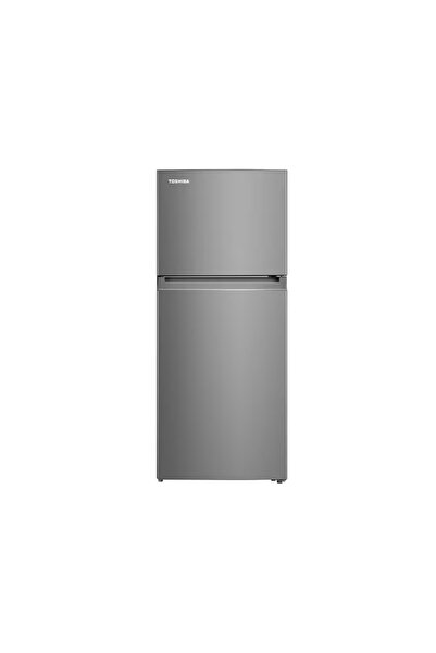 Toshiba ثلاجة ببابين سعة 14.5 قدم مكعب (411 لتر) فضية اللون طراز GR-RT559WE-P...