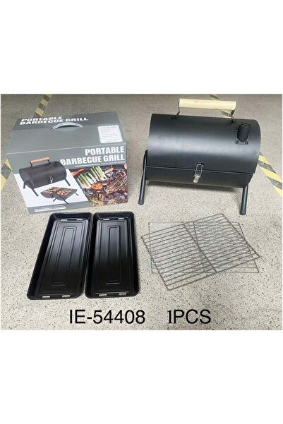 DubaiGallery Portable BBQ Grill with Lid and Carry Handle, Compact Charcoal B...