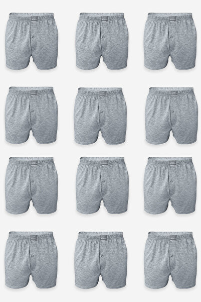 Malabadi Men's Gray 12-Piece Premium Collection Wide Fit Modal Large Size Box...