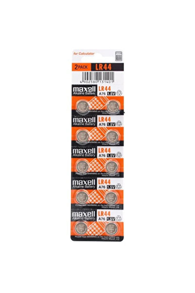 MC Micostore Baterii a76 lr44 ag13 1,5v (5x2) 10 buc/blister maxell