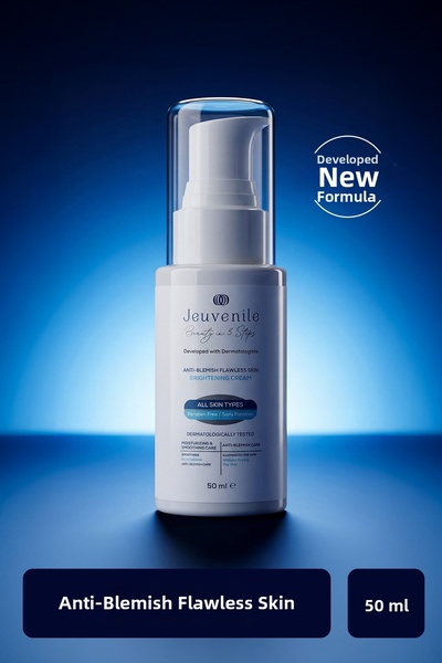 Jeuvenile Anti-Blemish Brightening Face Cream - for a More Even Tone, Smooth ...