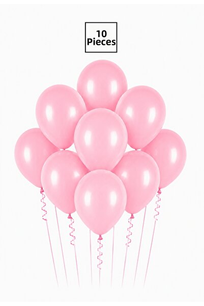 Balonsan Pink Balloon 10 Pieces