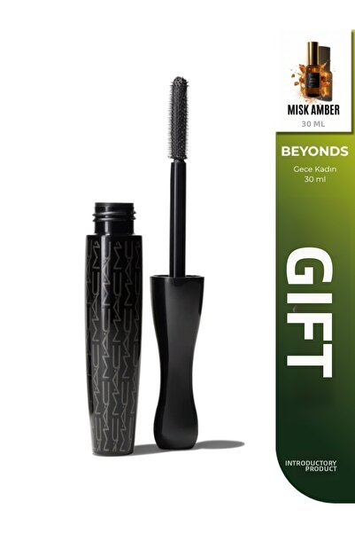 M.A.C 3D Volume Lengthening Curling Dense Pigment Non-Clumping Black Mascara