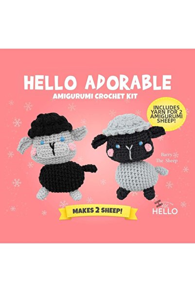 Hello Craft Amigurumi Kit, Mini Knitting Set Sheep