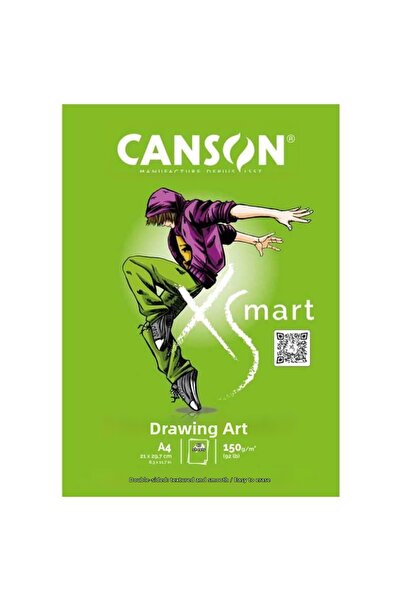 Canson Xsmart Drawing Art A4 40Yp 150Gr Drawing Notebook / C300001566