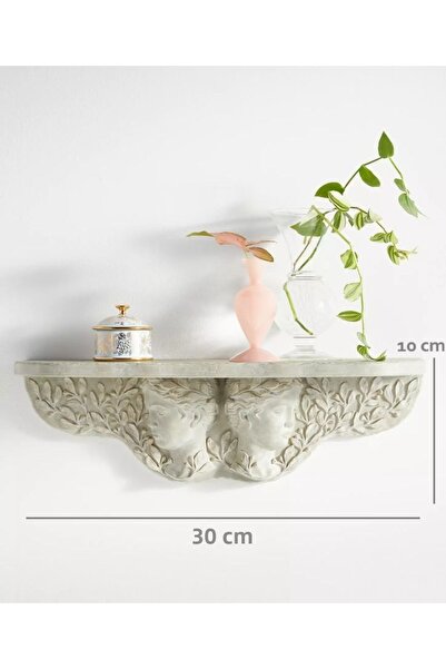Yaratıcı sanatlar atölyesi Greek Bust Design Wall Shelf Wall Flower Holder My...