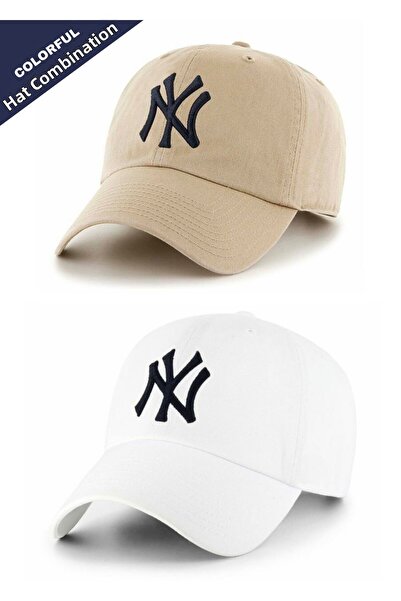 GYES Embroidered Hat Set of 2, Adjustable with Velcro on the Back