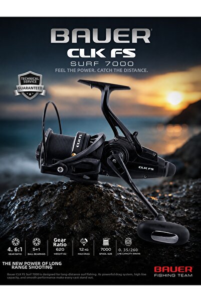 tmcn Bauer clk fs surf 7000 fishing machine