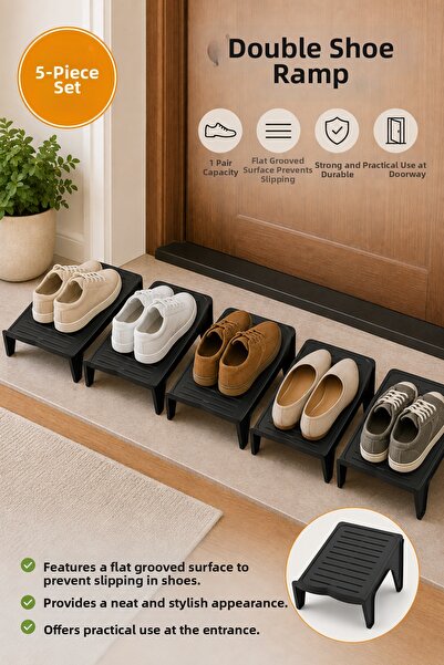 NY HOME Double Shoe Ramp 5 Pieces
