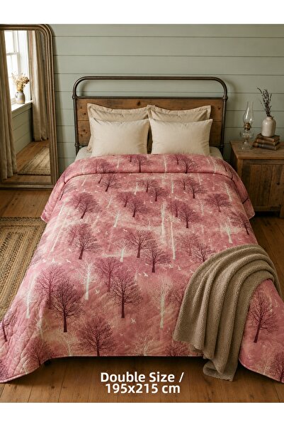 Uykulin Cotton Double Multi-Purpose Quilted Bedspread 190X215 cm
