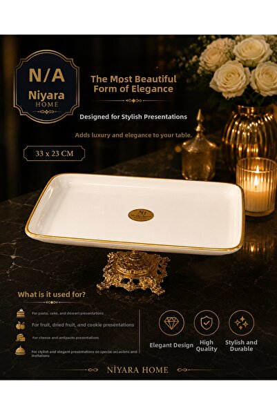 Niyara home أجمل مظهر أنيق مصمم للعروض الأنيقة، يضيف الفخامة والأناقة إلى طاو...