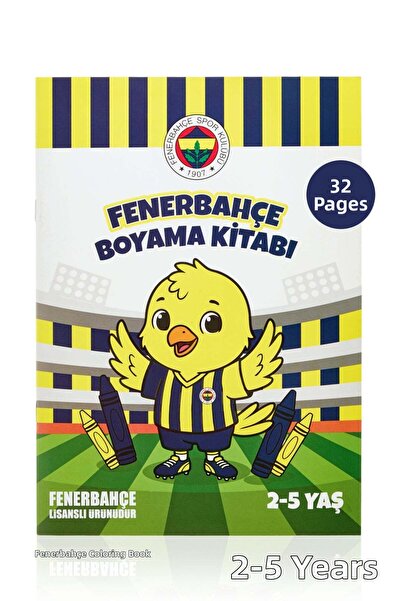 Fenerbahçe Coloring Book Little Canary 2-5 Years - Licensed Original