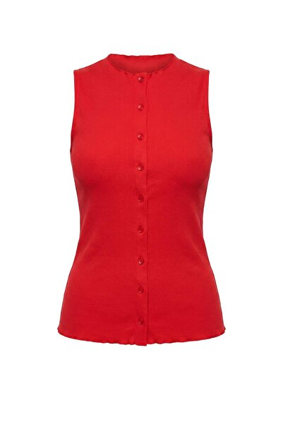 Trendyol Collection Red Blouse Twoss26Bz00171