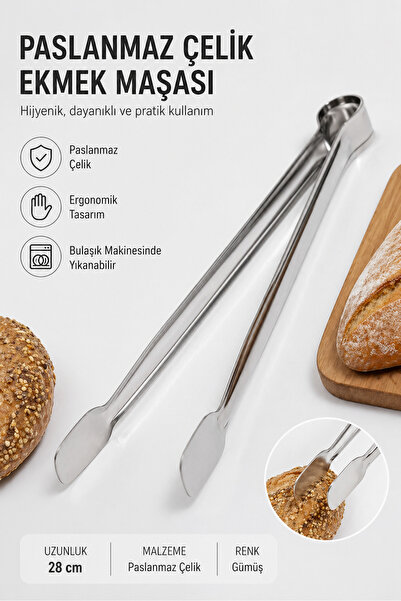 Northern Star Paslanmaz Çelik Lüx Izgara Maşası