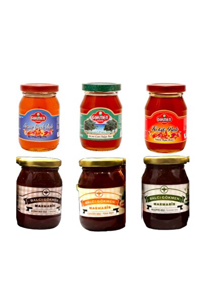 Balcı Gökmen Gökmen Büyük Set Çeşit Bal 6'lı (225 G x 6)