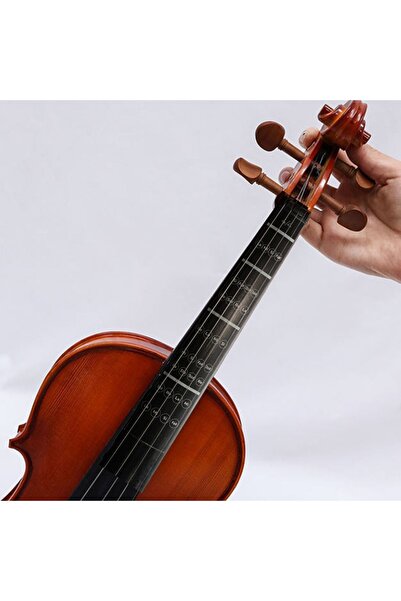 happypotam 4/4 tam boy keman-nota-etiket-kolay öğrenme-sticker-klavye-çıkartma-violin-keman aksesuar