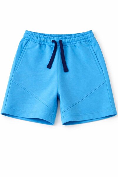 United Colors of Benetton Benetton boys' elastic waist shorts, ages 4-14, blue
