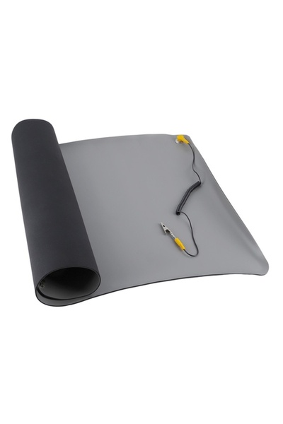 efiks ANTİSTATİK MAT MASA ÖRTÜSÜ 70 CM X 50 CM 0.2 MM KROKODİLLİ