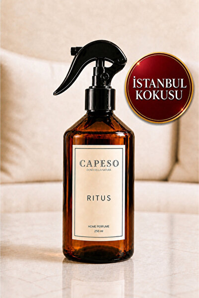 Capeso Ritus Oda & Kumaş Spreyi 250 ml İSTANBUL Kokusu Lüks ve Uzun Süre Kalıcı