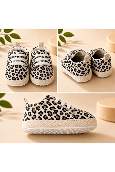 Bebelul Pantofi bebeluși Leoncino Leopard Mărimi 18 și 19