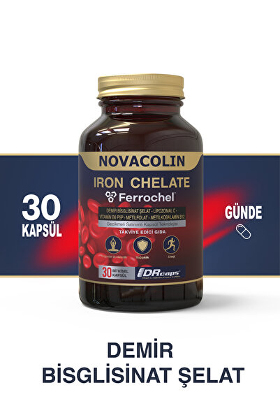 NOVACOLIN ديمير شيلات فيروتشيل 30 كبسولة عشبية
