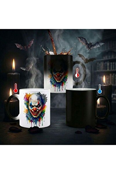 KADOREX DESIGN Horror-Themed Magic Heat-Sensitive Mug – Special Looking Cup w...