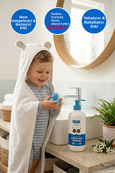 BABYTON Doğal Atopik Cilt Saç Ve Vücut Şampuanı 400 ml