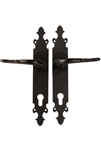 Evotools Mânere rustice pentru porți exterioare cu garnitură în Y LL 2065 90 mm