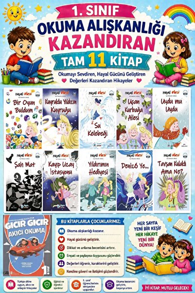Üçgen Yayıncılık 1. Sınıf Okuma Alışkanlığı Kazandıran Okumayı Sevdiren Tam 1...