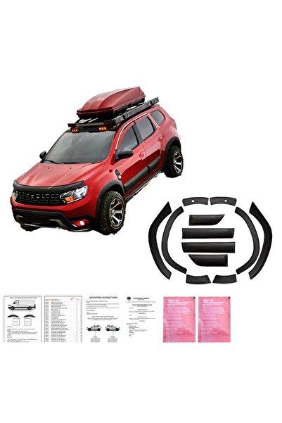 Genel Markalar Dacia Duster 2018+ Birebir Uyumlu Çamurluk-Kapı Dodik Seti